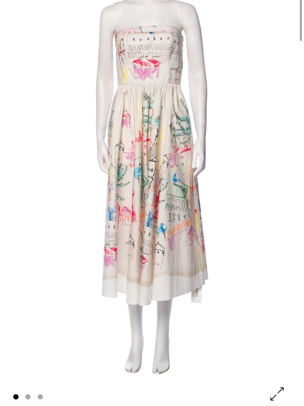 Palmier Coastal Midi Dress